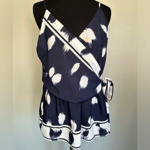 Banana Republic Navy Tank Size Medium